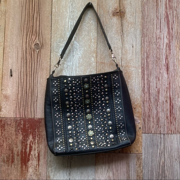 Montana West Studded C&C Shoulder Bag - Picture 4 of 12